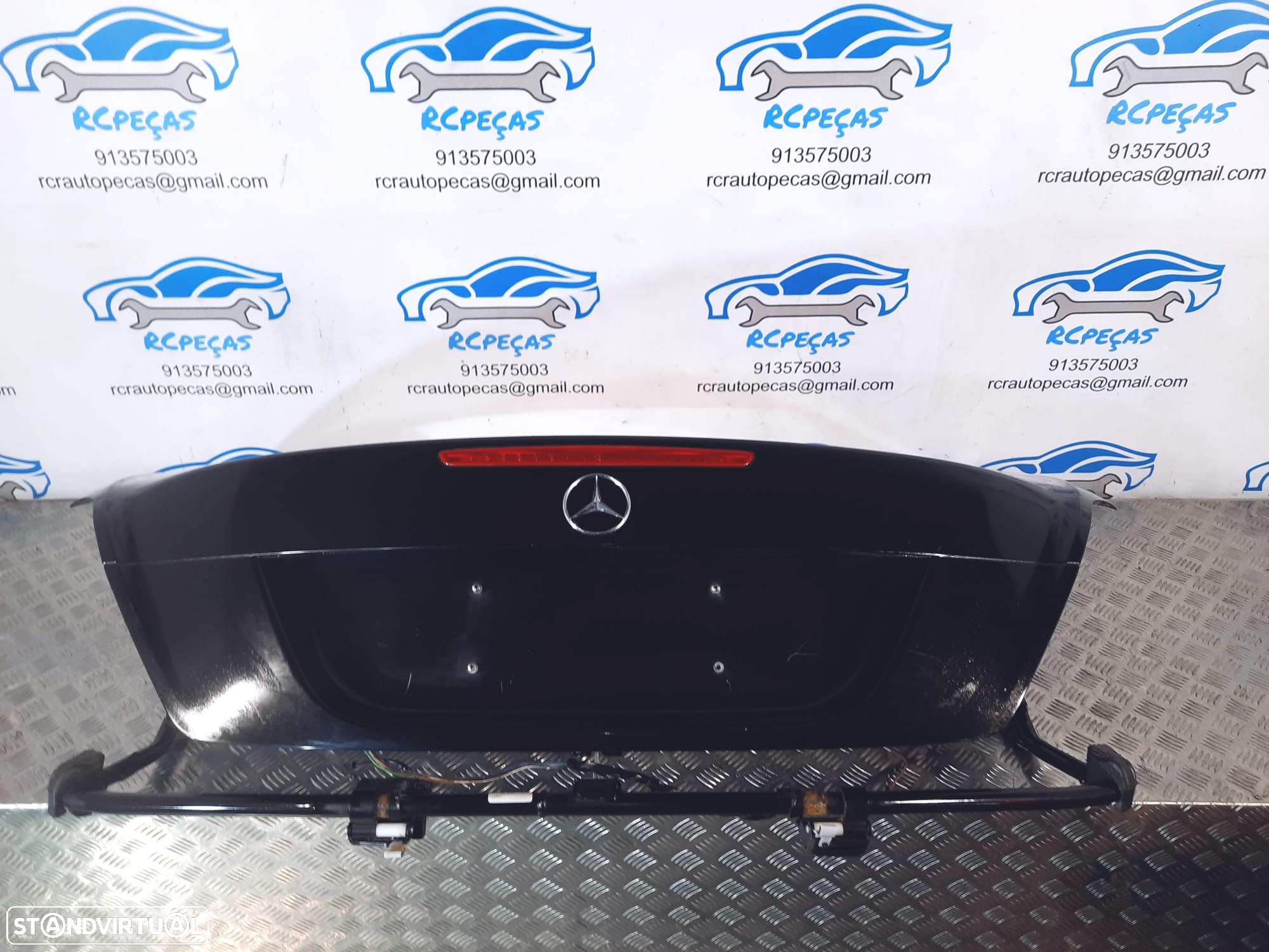 .PORTA TAMPA MALA MERCEDES BENZ CLASS SLK R171 A1708172620 1708172620 FECHO PUXADOR LUZ 3º STOP - 3