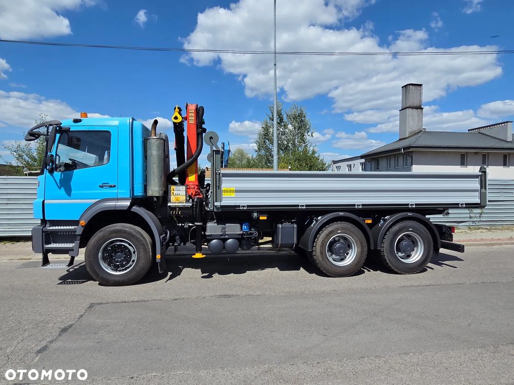 Mercedes-Benz AXOR 2633 // 6x4 330KM // PALFINGER PK12001 // 3 WYSUWY RADIOWY PILOT // NOWY KIPER WYWROTKA / NOWE OPONY - 21