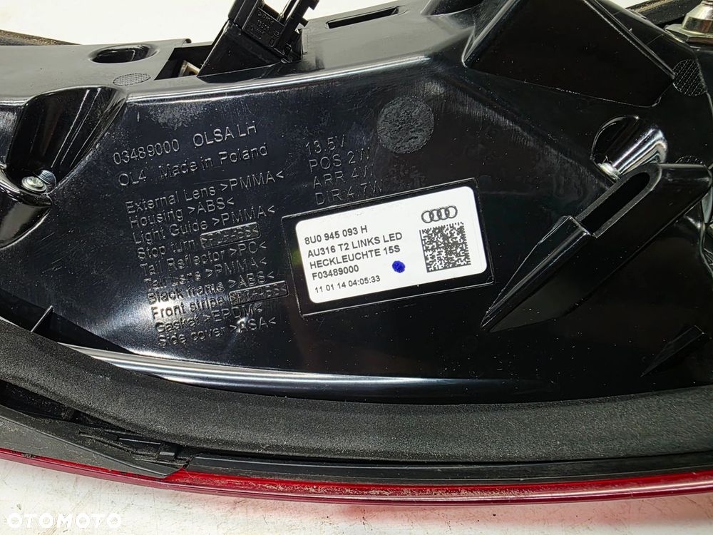LAMPA LEWY TYŁ LED AUDI Q3 8U 8U0945093H - 9