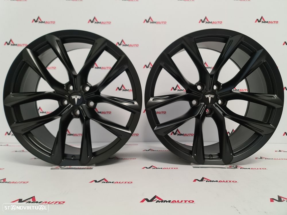 Jantes Tesla Model 3 T Sportline Matte Black 21 (5x120) - 1