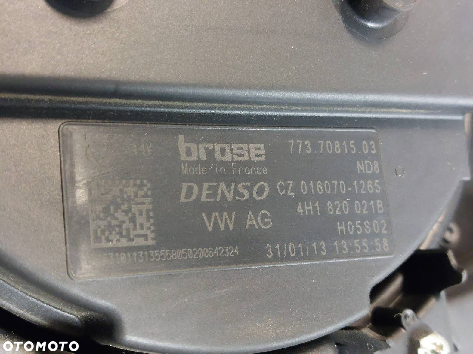 OBUDOWA NAGRZEWNICY NAGRZEWNICA KOMPLETNA DMUCHAWA AUDI A7 4G EU - 21