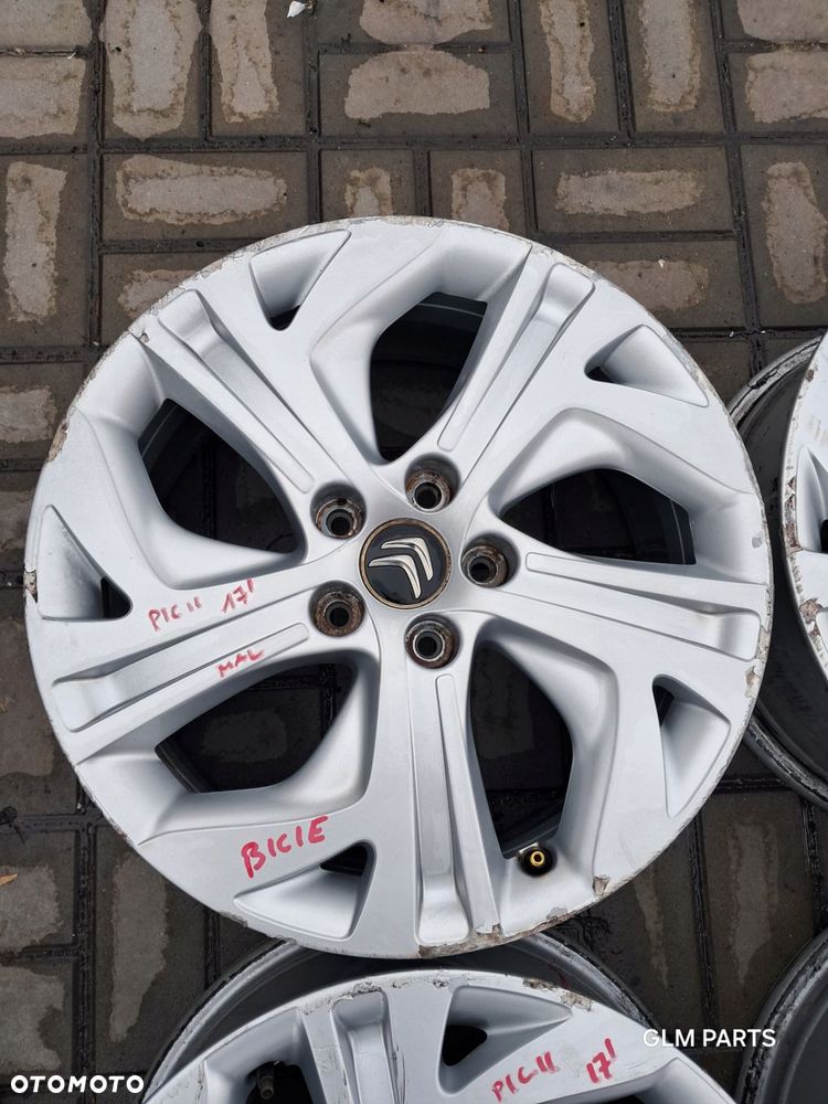 citroen c4 picasso ii felgi aluminiowe 17" koła 205/55/17 9677090177 - 14