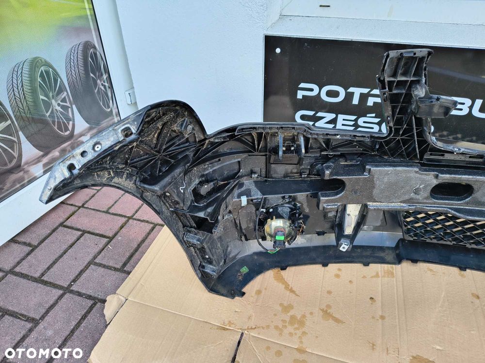Zderzak Przedni Mercedes GLK X204 | PDC | Spryskiwacze Oryginał Czarny - 11