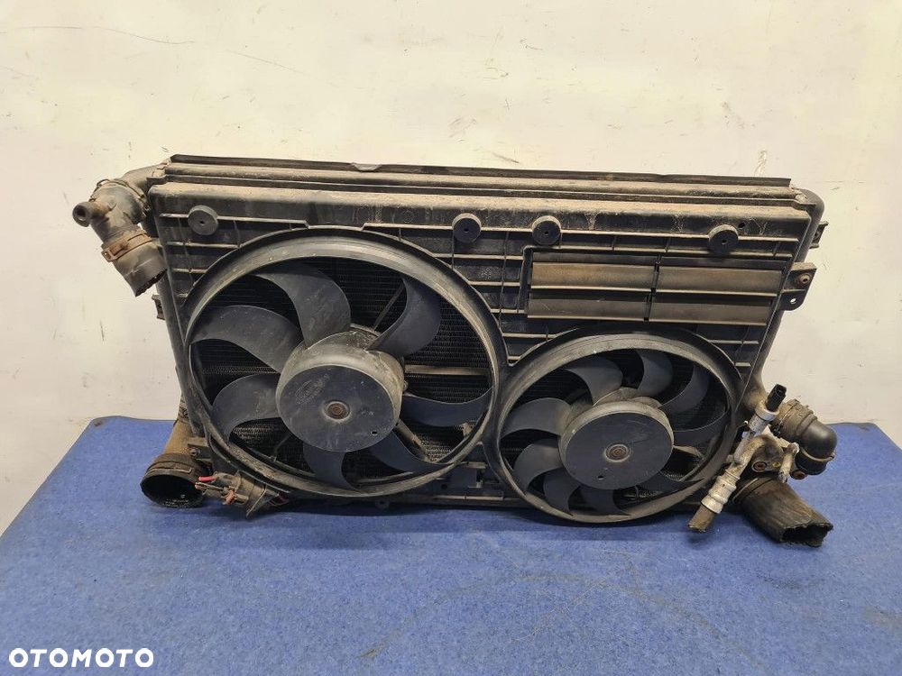 VOLKSWAGEN GOLF VI 2.0TDI KOMPLET CHŁODNIC CLCA, CBDC - 6