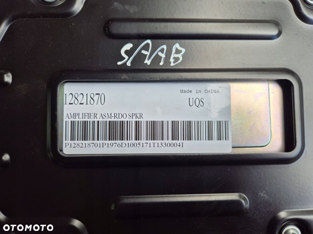 wzmacniacz saab 95 9-5 ng 10-12 12821870 - 2