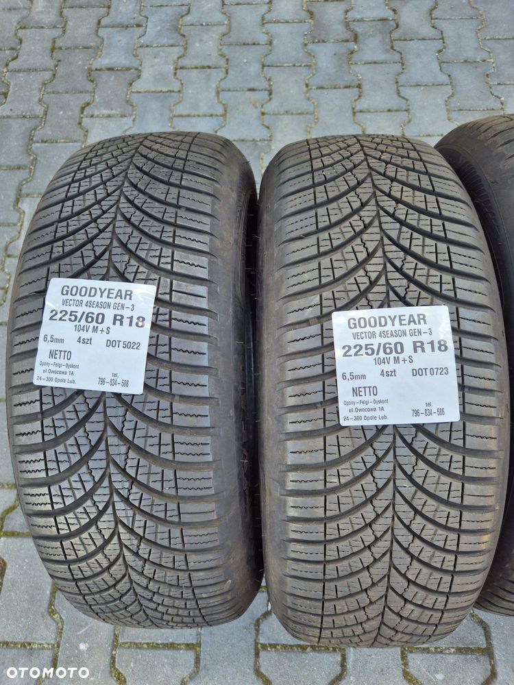Opony Goodyear 225 60 R18 Rok 2023 - 2