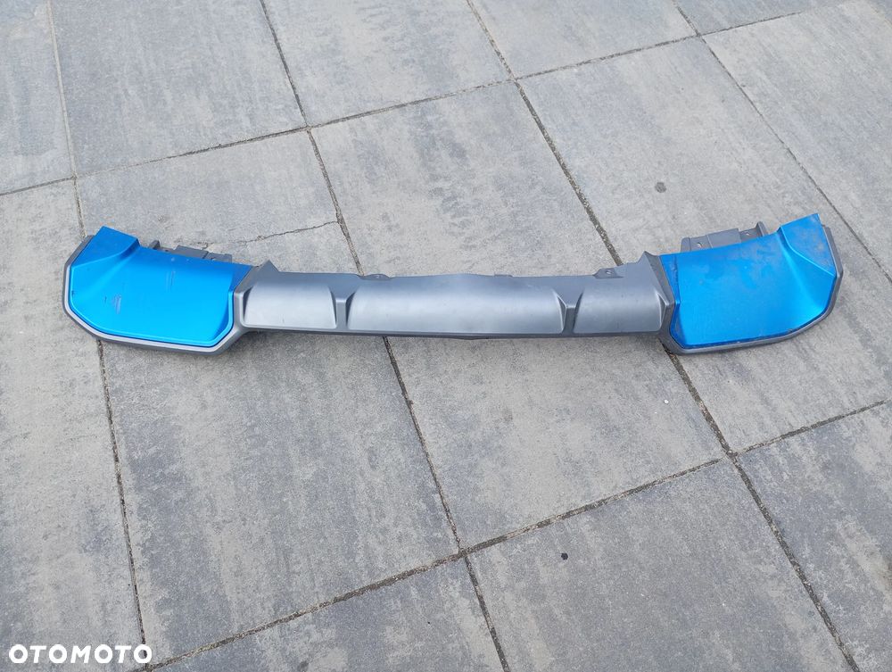 DOKŁADKA SPOILER DÓŁ ZDERZAK TYŁ TYLNA TYLNIA BMW IX3 G08 9850837 184797-12 - 1