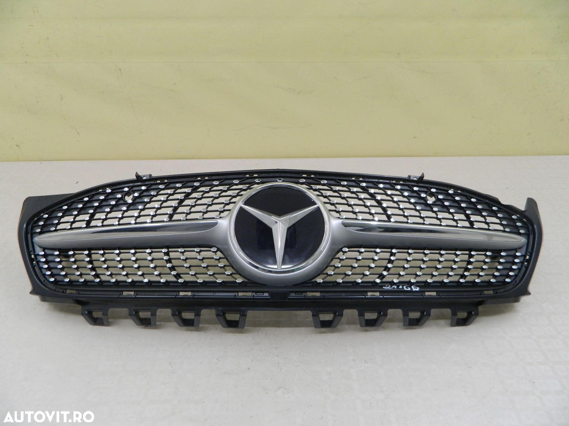 Grila radiator Mercedes CLA W118 AMG DIAMOND, 2019, 2020, 2021, 2022, 2023, 2024, cod origine A1188880000. - 3