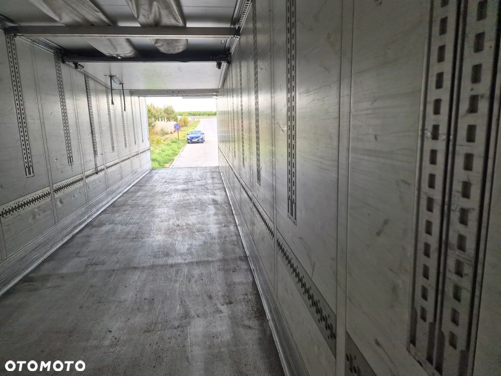 Schmitz Cargobull Vector 1950 MULTITEMPERATURA NOWE OPONY 100% / ŚCIANA GRODZIOWA / DOPPEL STOCK / BELKI / PODNOSZONA OŚ / z Niemiec / 2015 / CARRIER CHŁODNIA CHLODNIA LODÓWKA PODWÓJNY ZAŁADUNEK PIĘTROWA - 19