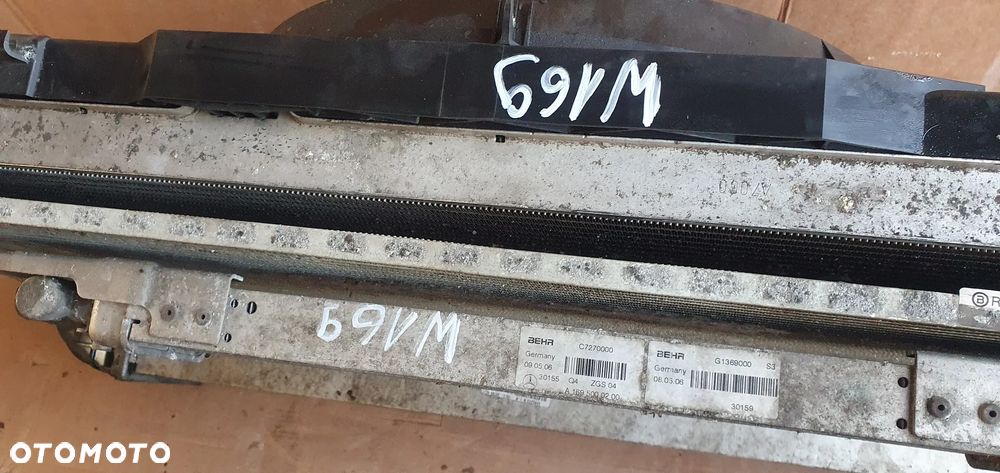 Pas przedni chłodnice wentylator Mercedes A-Klasa W169 2.0 CDI - 15