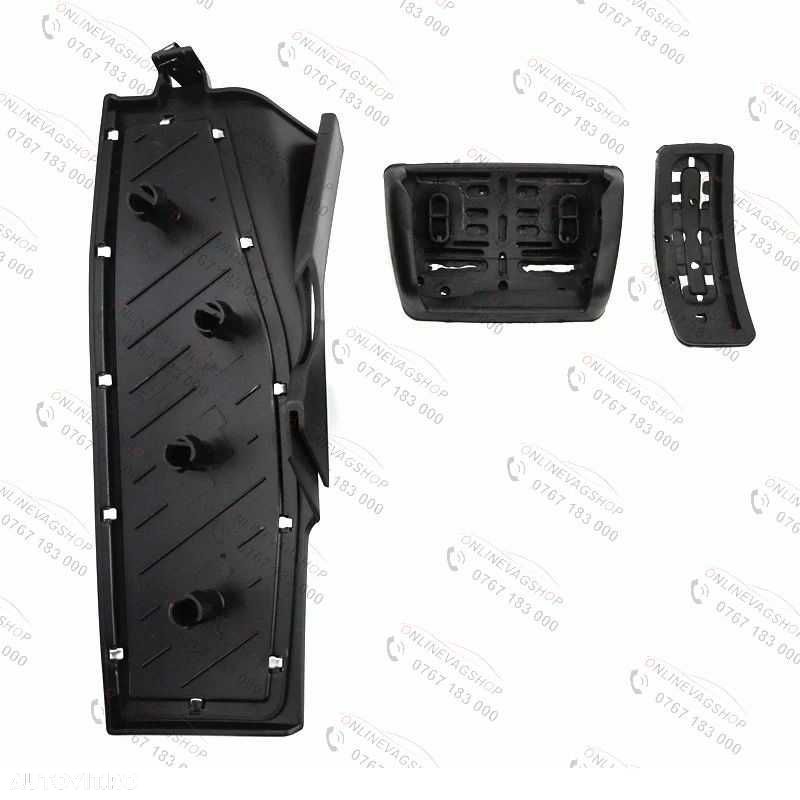 Set pedale inox Audi A8 D5 transmisie automata 2018 - 2024 - 4