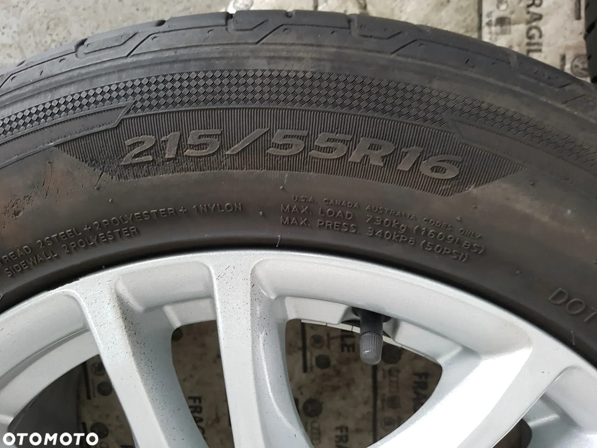 KOŁA LETNIE FORD C-MAX MONDEO FOCUS 5X108  215/55R16 - 8