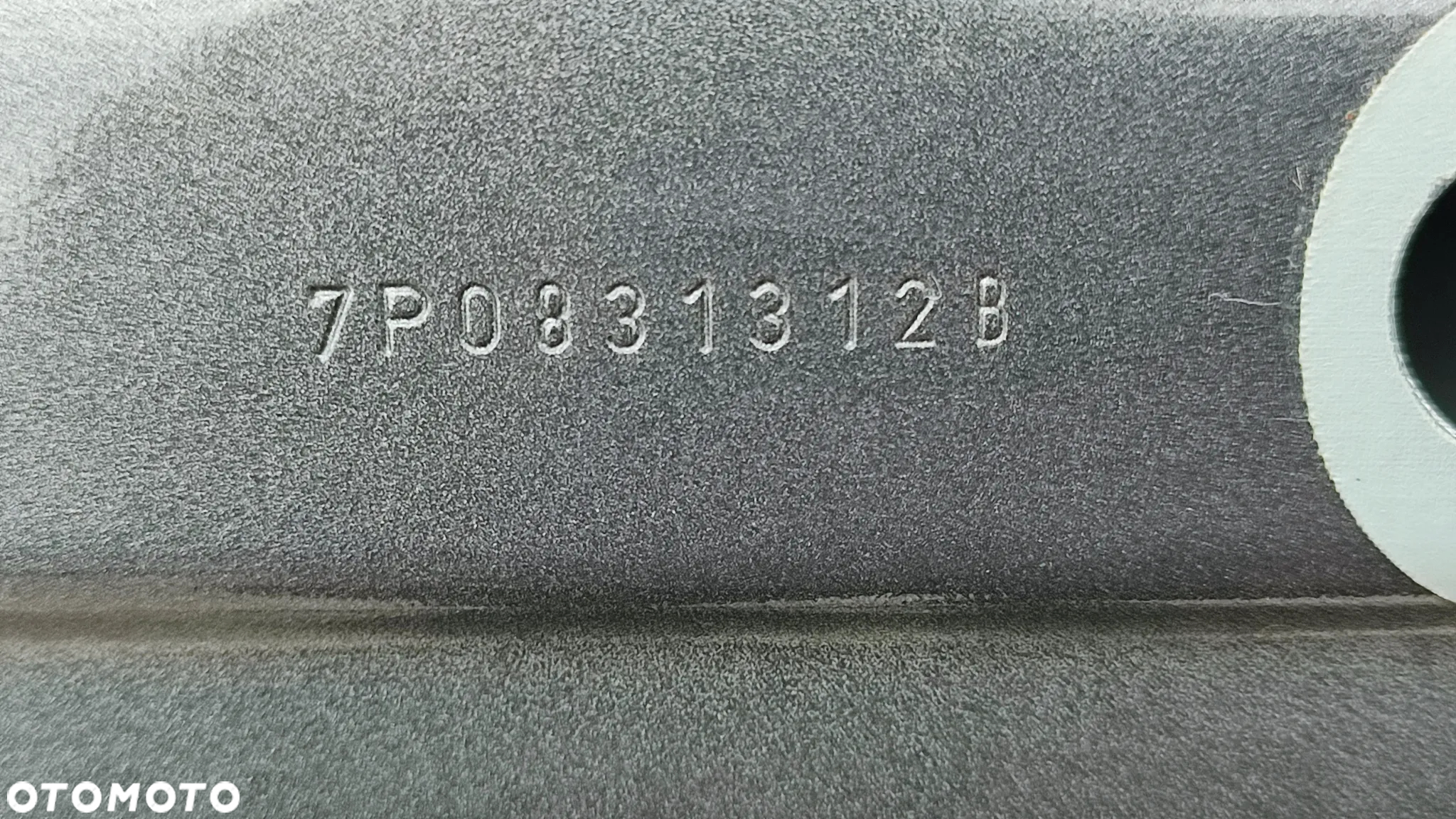 VW TOUAREG II 7P 10-18R DRZWI PRAWE PASAZERA PRZOD SZARE 7P0831312B - 8