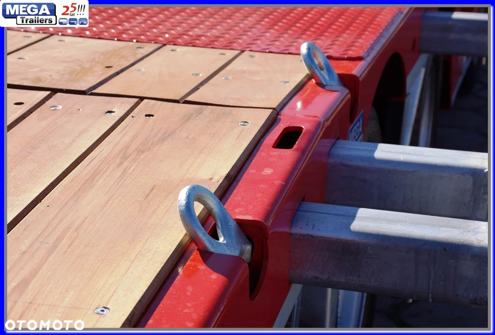Mega Nisko-podłogowa 3 osie, 18,60 m dł., ZAGŁEBIENIA NA KOŁA pod maszyny leśne i budowlane !!! - 32