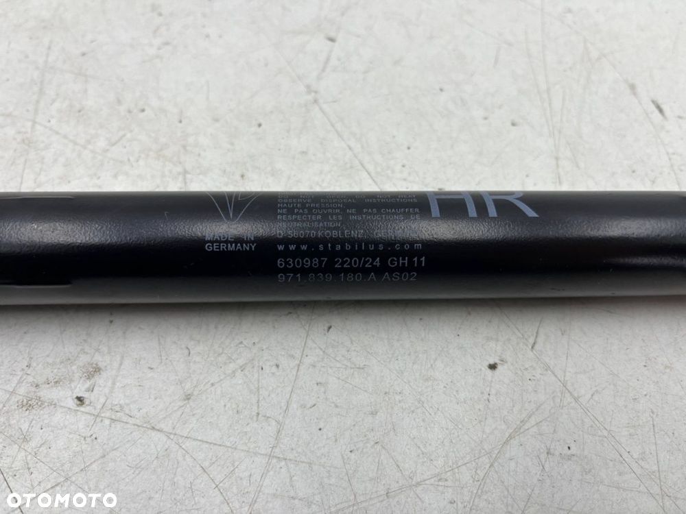 Zawias drzwi Porsche Panamera II 971 16-23r. prawy tylny ogranicznik otwarcia drzwi prawy tył - 6