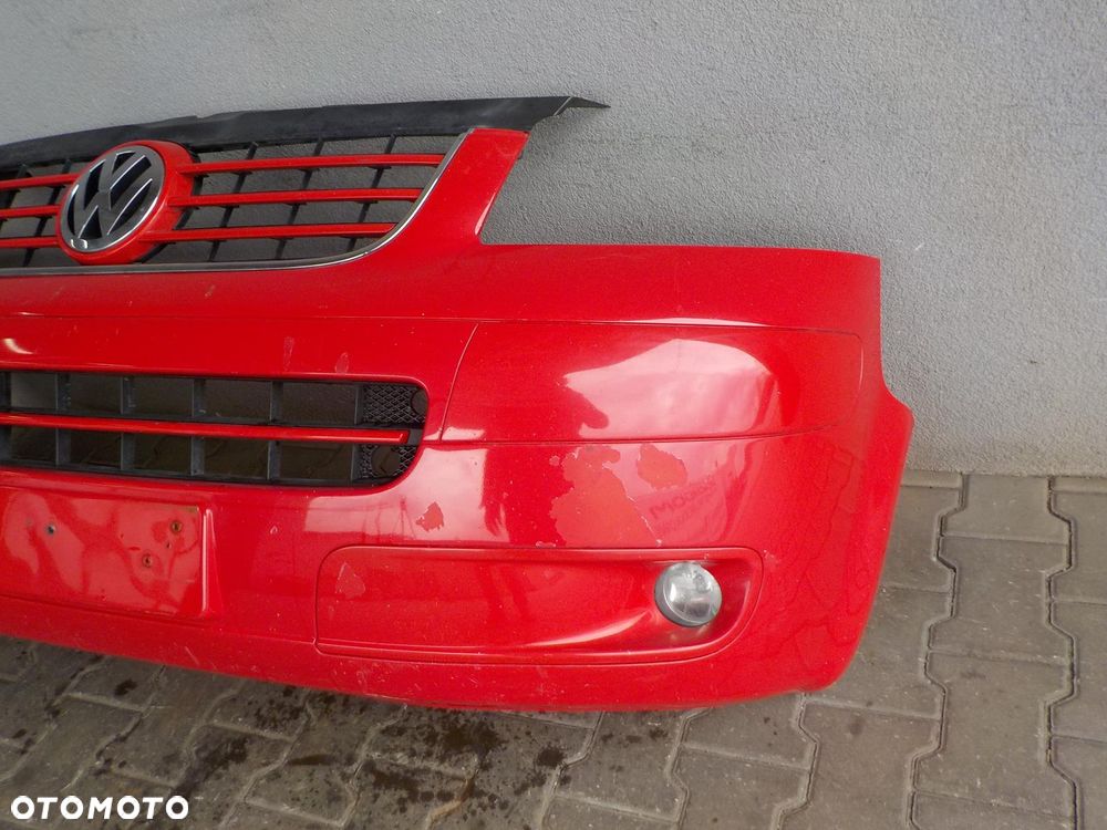 VW T5 03- MULTIVAN CARAVELLE ZDERZAK PRZÓD PRZEDNI LAKIEROWANY - 4