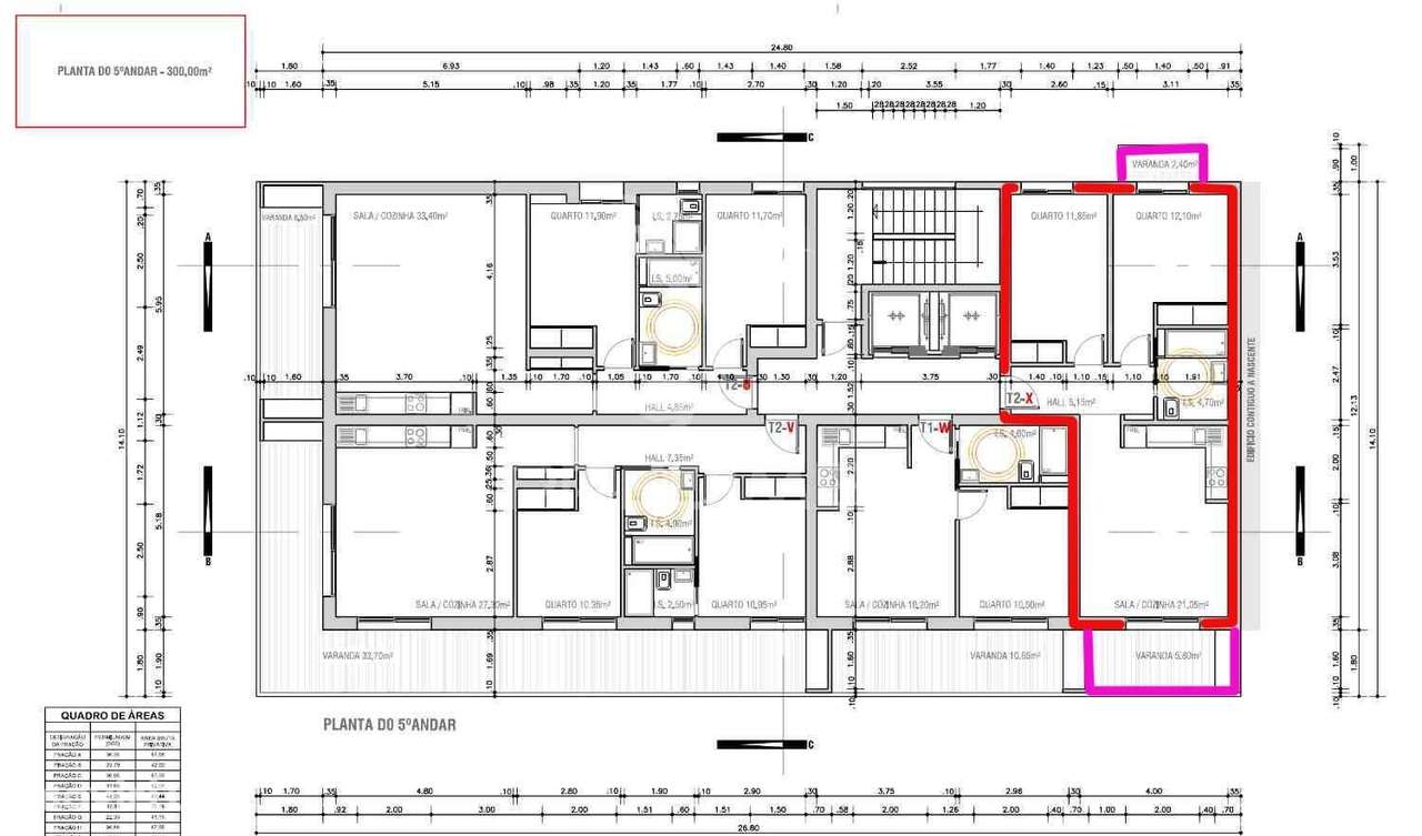 T2 em Monte Gordo, em edifício na 2ª linha com piscina - Grande imagem: 2/14