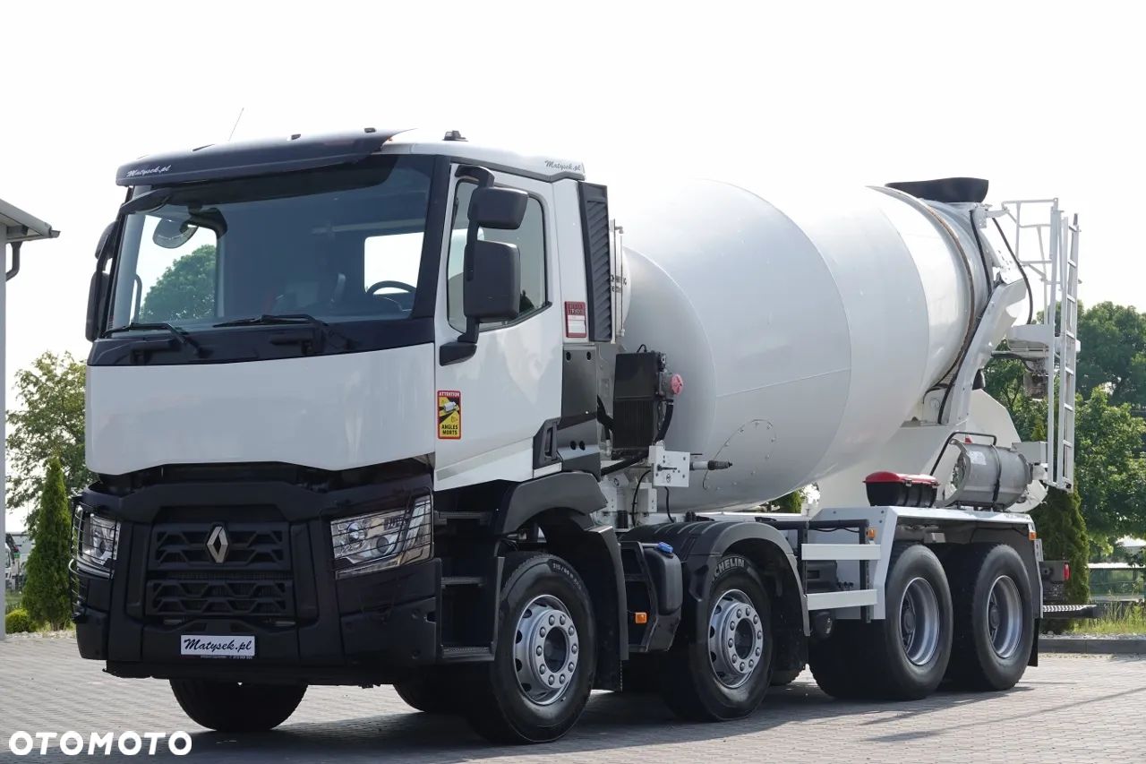 Renault C 380 / 8X4 / BETONOMIESZARKA / GRUSZKA / SCHWING STETTER  9 M3 / EURO 6 / 2017 ROK - 1