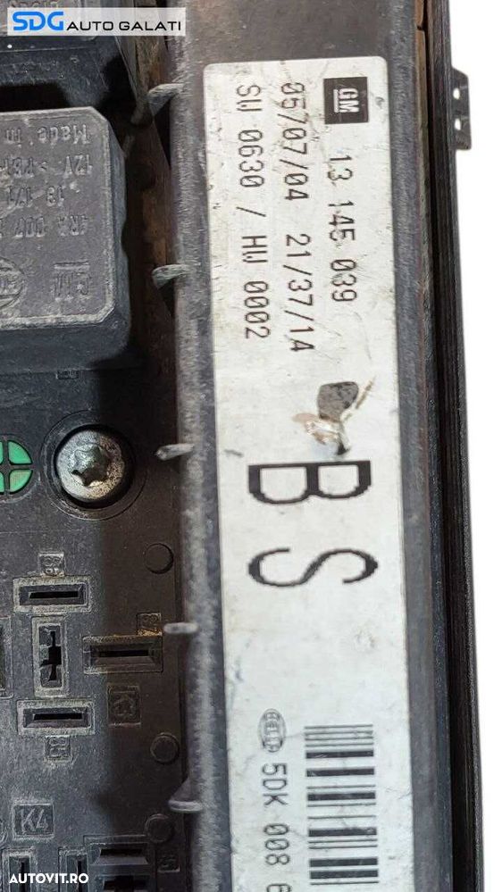 Unitate Modul Calculator Tablou Panou Sigurante Opel Zafira B 2005 - 2011 Cod 13145039 13145039BS [LS0059] - 5