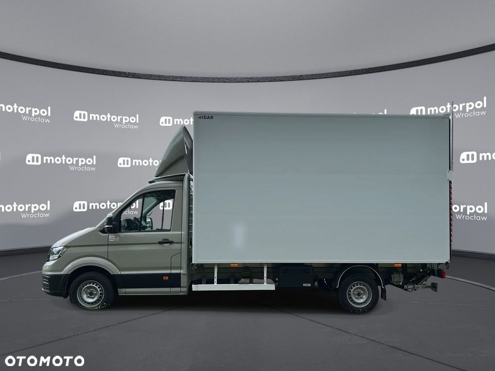 Volkswagen Crafter KONTENER MEBLOWY+WINDA/AUTOMAT/35 Podwozie z pojedynczą kabiną 2,0 l 163 KM manual r. o.: 4490 mm - 5