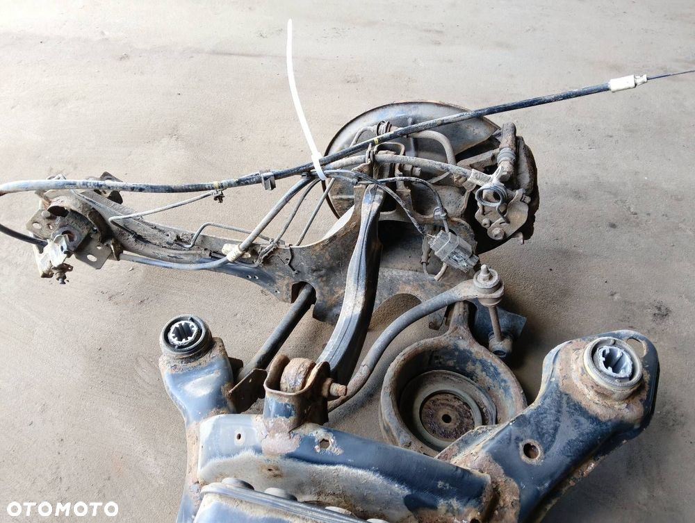 KOMPLETNE ZAWIESZENIE BELKA SANKI TYŁ FORD GALAXY MK2 - 3