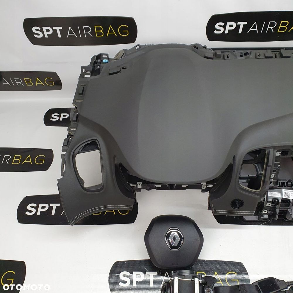 RENAULT SCENIC IV 4 START STOP NITKA DESKA ROZDZIELCZA KONSOLA KOKPIT PULPIT PODUSZKI AIRBAG AIR BAG PASY KIT SET - 2
