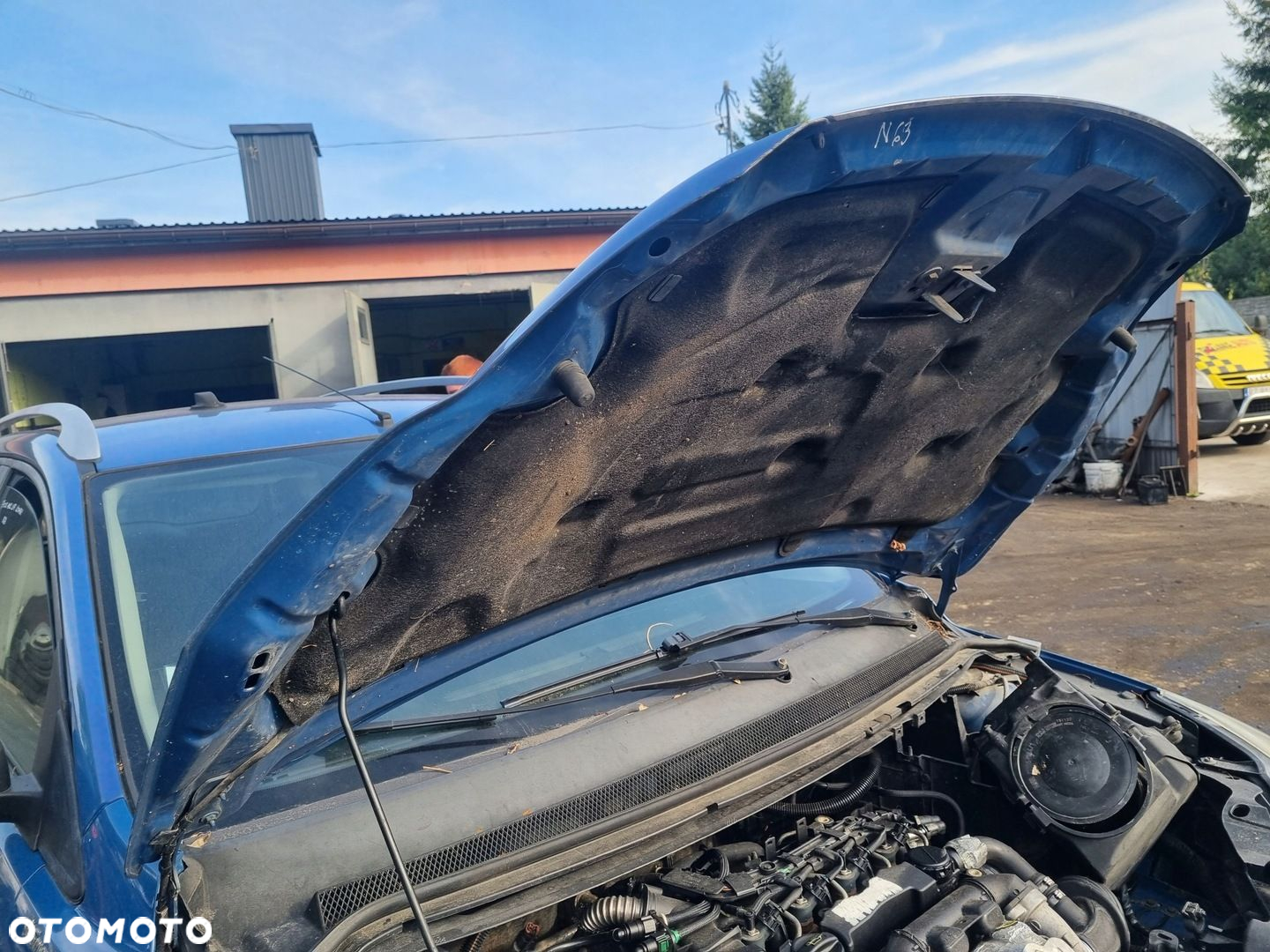 FORD FOCUS II MK2 04-11 2009 r. LIFT KOMBI N63 MASKA POKRYWA SILNIKA EU * - 6