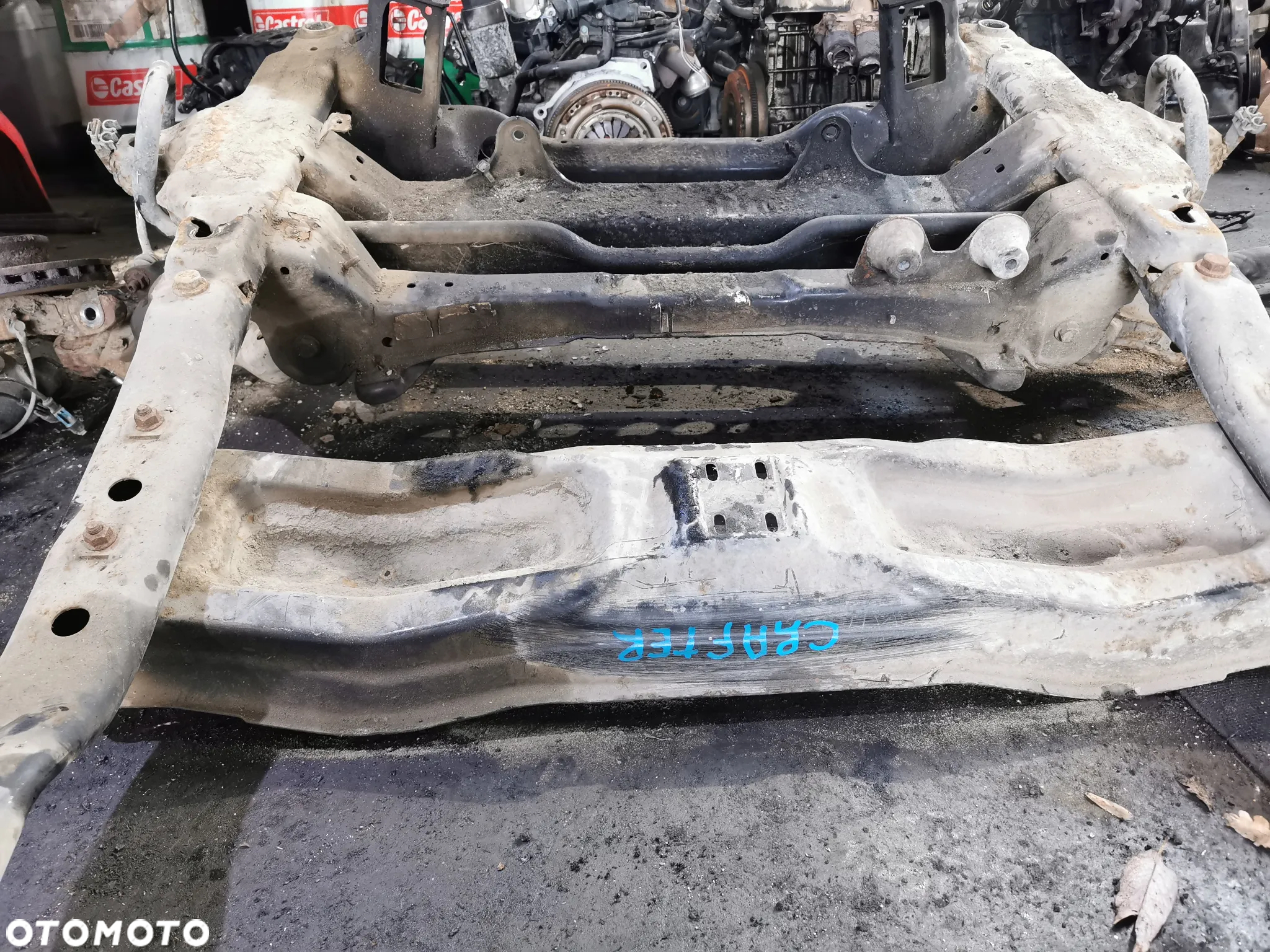 Sanki belka silnika VW Volkswagen CRAFTER 2.5 TDI 2461 cm3 88 kw 2010 r. - 3