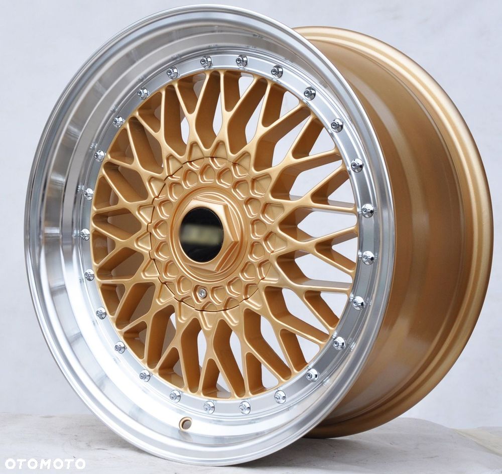 479 ZŁOTE FELGI Z POLEROWANYM RANTEM 18 8J 5x120 DO BMW 3 E36 E46 E90 E91 - 5