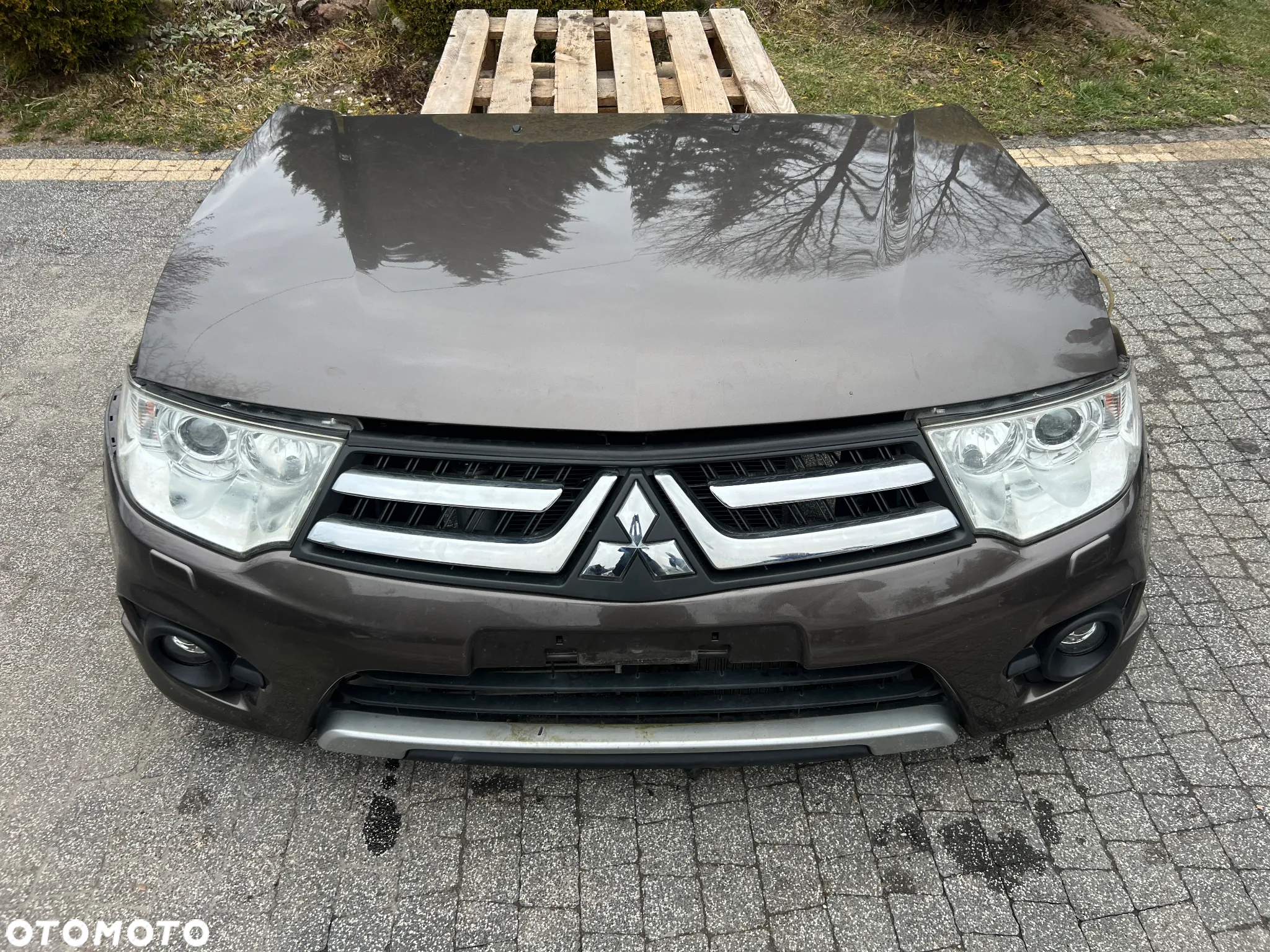 PRZÓD KOMPLETNY ZDERZAK PAS MASKA MITSUBISHI L200 LIFT C06 -2015r - 2