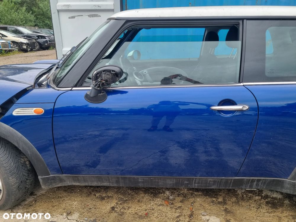 MINI COOPER ONE I 01-06 2001 r. 3D 862/5 INDI BLUE drzwi lewy przód LP * - 2
