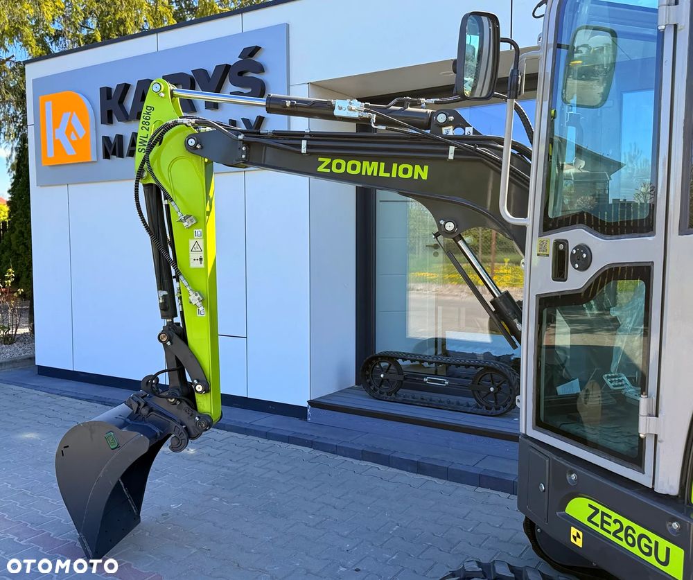 Zoomlion ZE26GU | FABRYCZNIE NOWA | Silnik KUBOTA | 3 ŁYŻKI | SZYBKOZŁĄCZE HYDRAULICZNE | ZE27GU - 15