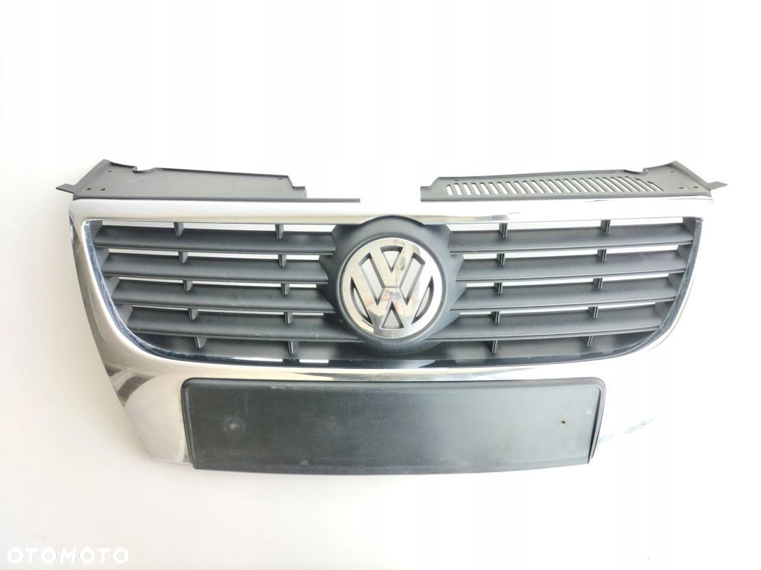 ATRAPA CHŁODNICY GRILL VW PASSAT B6 3C0853651AD - 1
