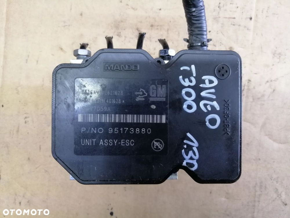 Chevrolet Aveo T300 pompa sterownik abs 95173880 688250455 plus wtyczka z wiązką - 7