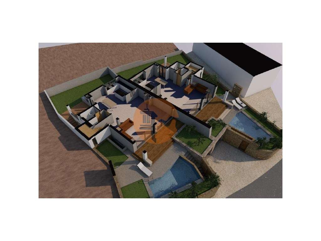 Moradia geminada T3 com piscina , sita em Santa Barbára de Nexe , Faro - Grande imagem: 4/24