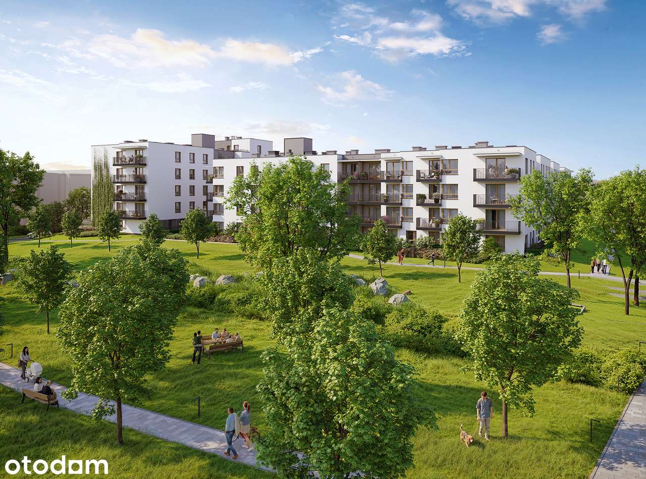 3-pokojowe mieszkanie 56m2 + balkon Bez Prowizji
