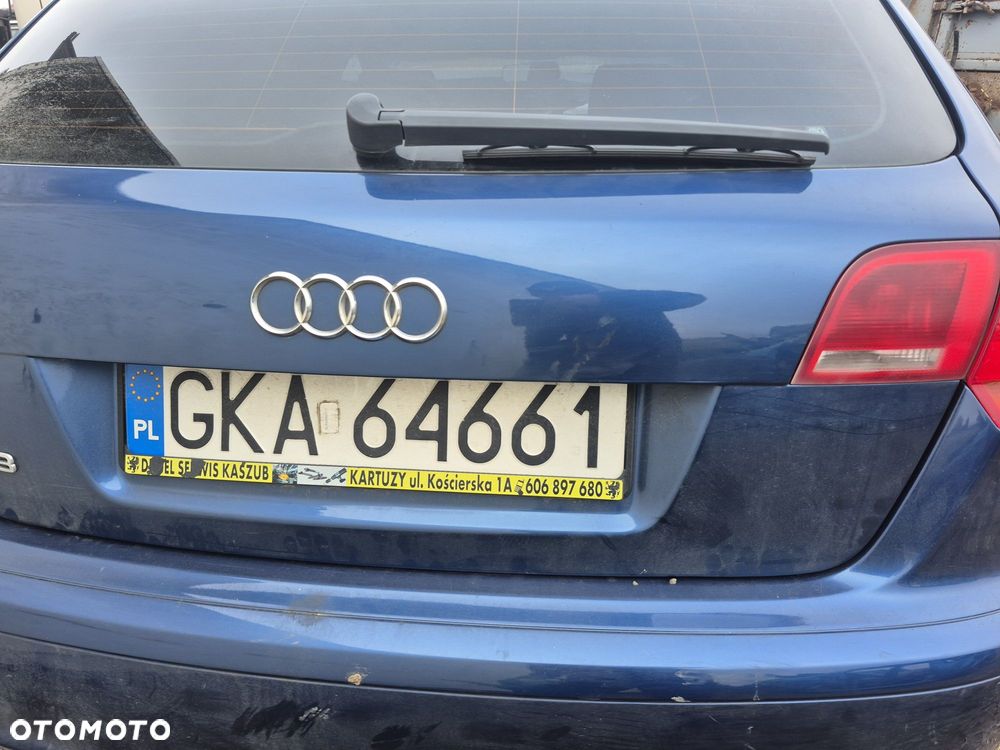 Klapa bagażnika audi a3 8p sportback lz5c - 4
