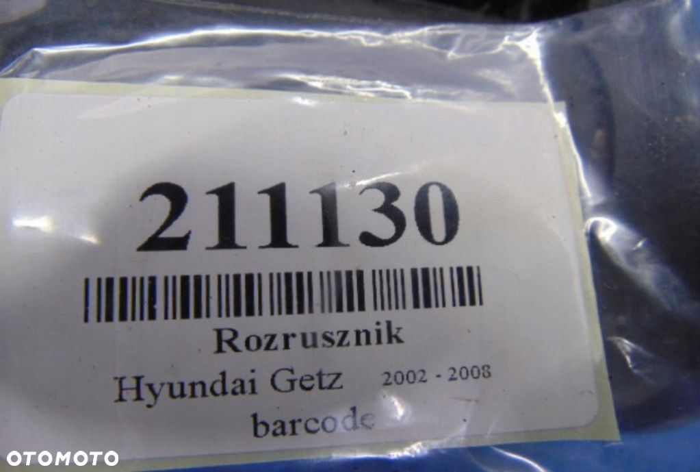 HYUNDAI GETZ 1.1B ROZRUSZNIK - 7
