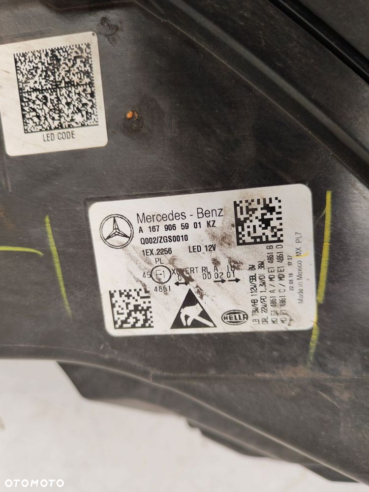 mercedes gls x167 w167 lampa multibeam przód lewa - 4