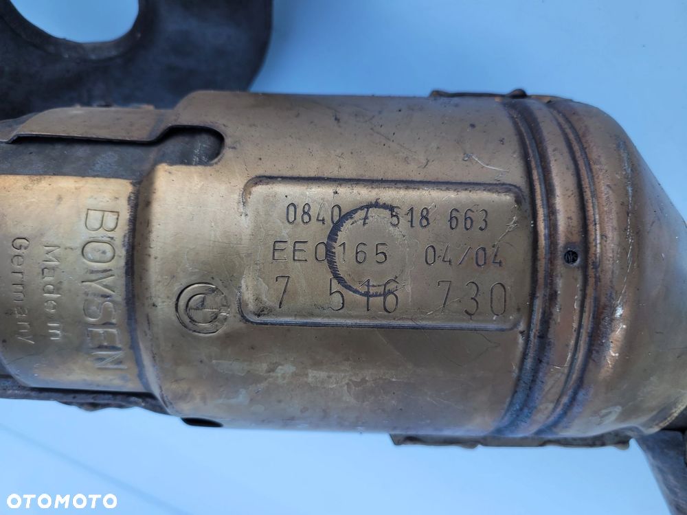 KATALIZATOR BMW E60 M54B30 M54 3.0B EUROPA PEŁNY 7516730 - 5