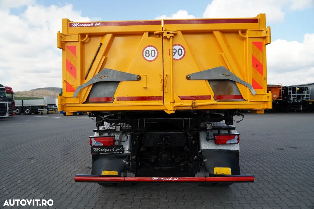 MAN TGS 33.440 / 6X4 / BASCULĂ 3 LATE / 2x REMORCĂ HIDRODOXICĂ / MEILLER KIPPER / MANUALĂ - 20