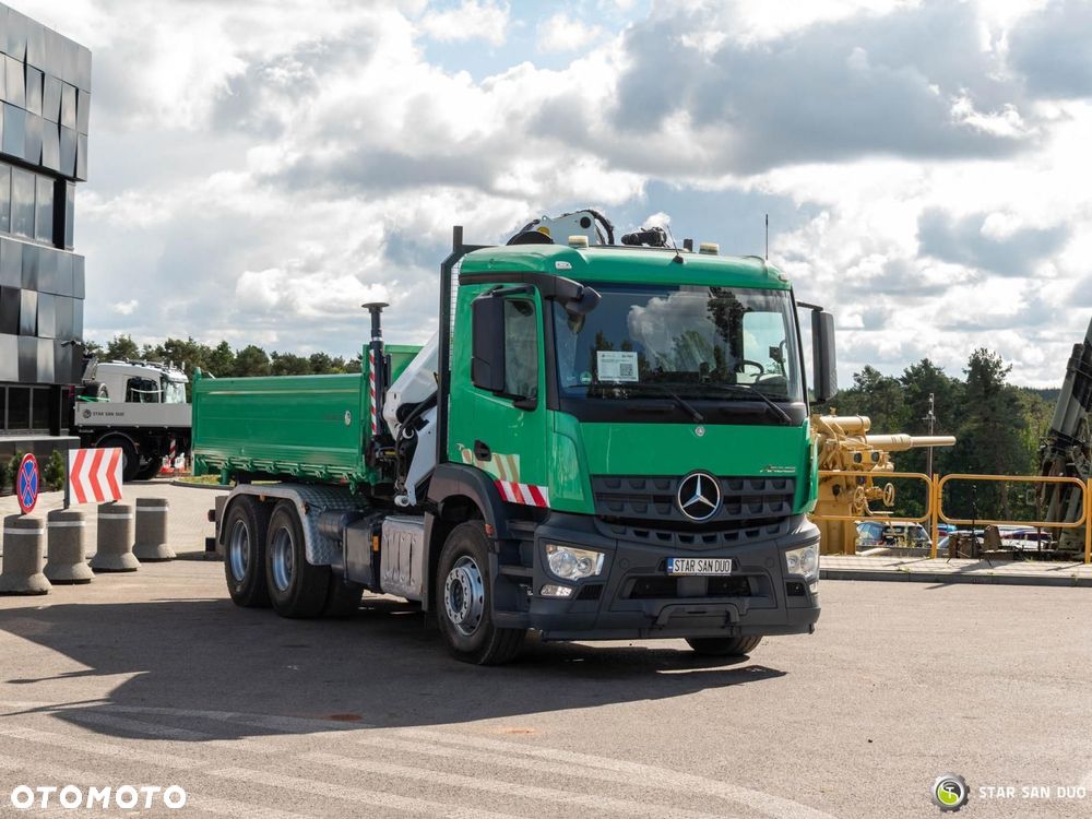 Mercedes-Benz Arocs 26.40 6x4 Palfinger PK 24001-K HDS Żuraw Wywrotka - 11