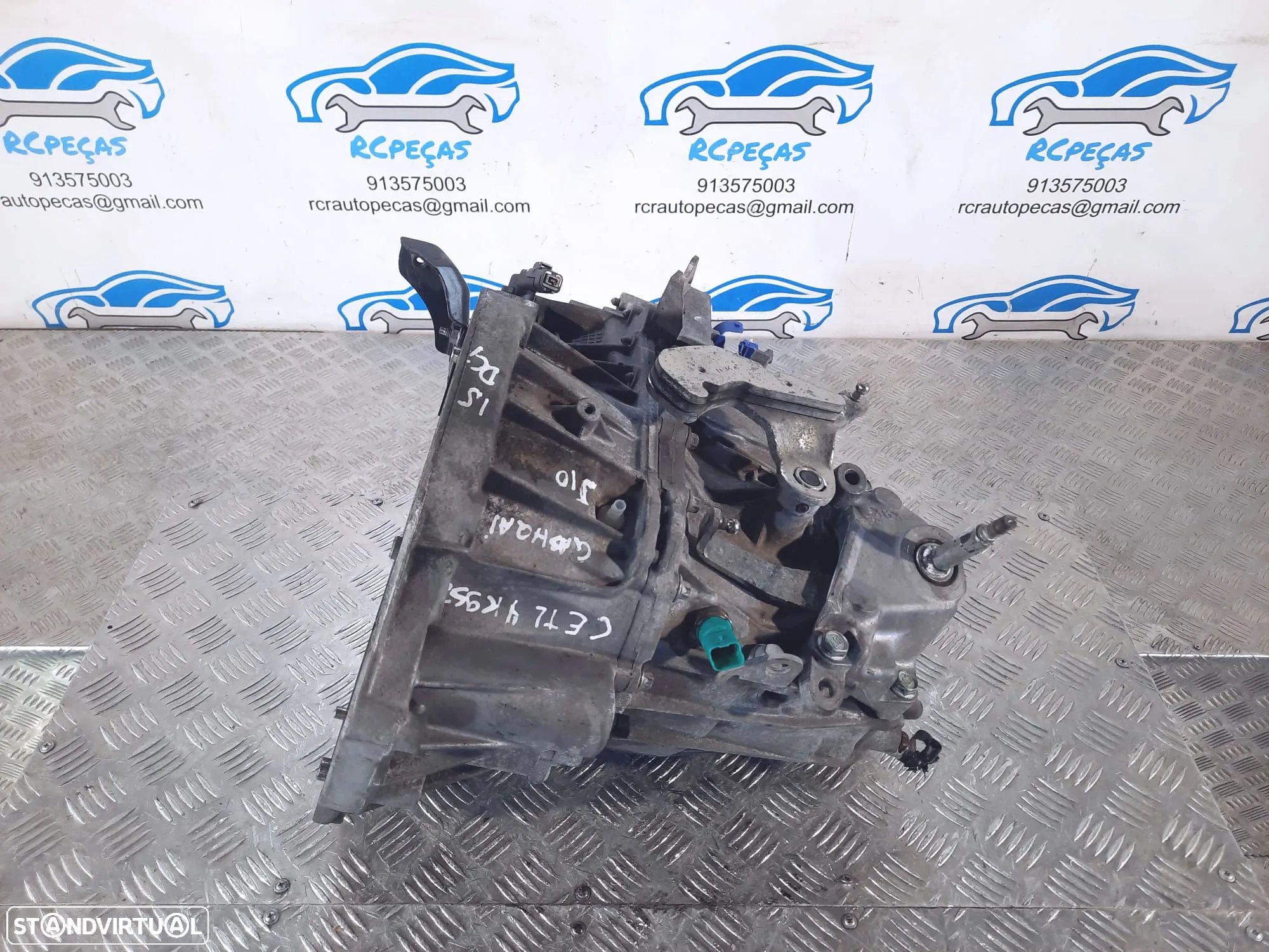 CAIXA VELOCIDADES MANUAL NISSAN QASHQAI J10 1.5 DCI 8V 106CV K9KH282 CVJ10 CETL-4K952 TL4 K952 QASHQAI +2 NJ10 MEGANE III 3 MK3 - 7