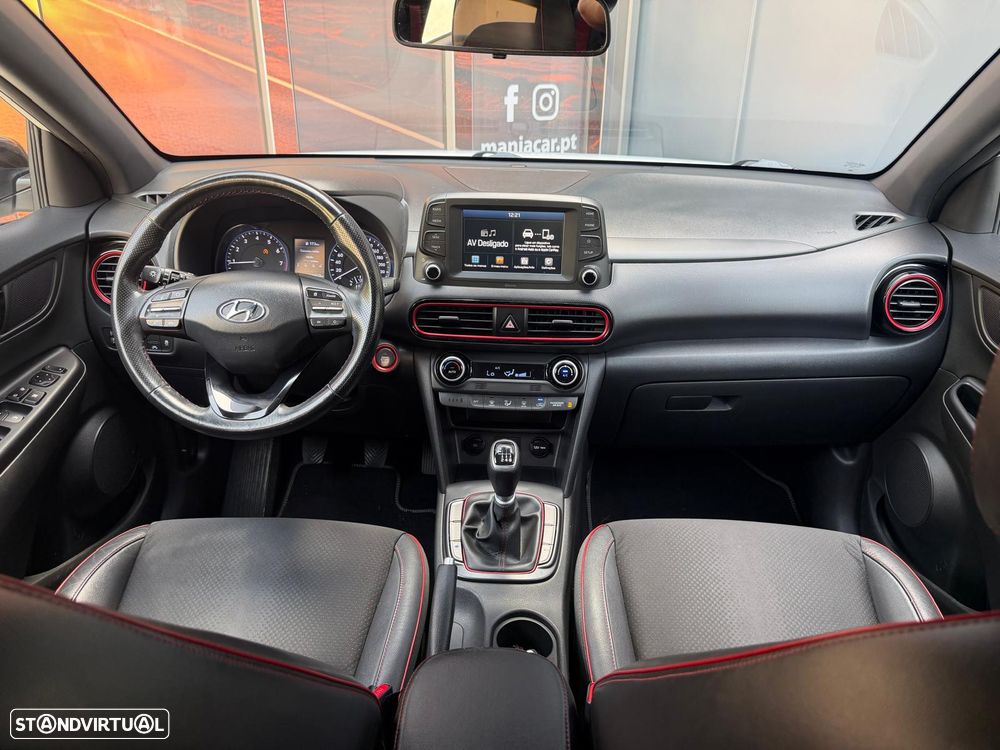 Hyundai Kauai 1.0 T-GDi Premium Pele/Tec Ver.+Nav+Vision - 7