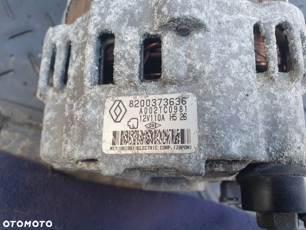 RENAULT KANGOO 1.5dCi ALTERNATOR 8200373636 A002TC0981 - 3