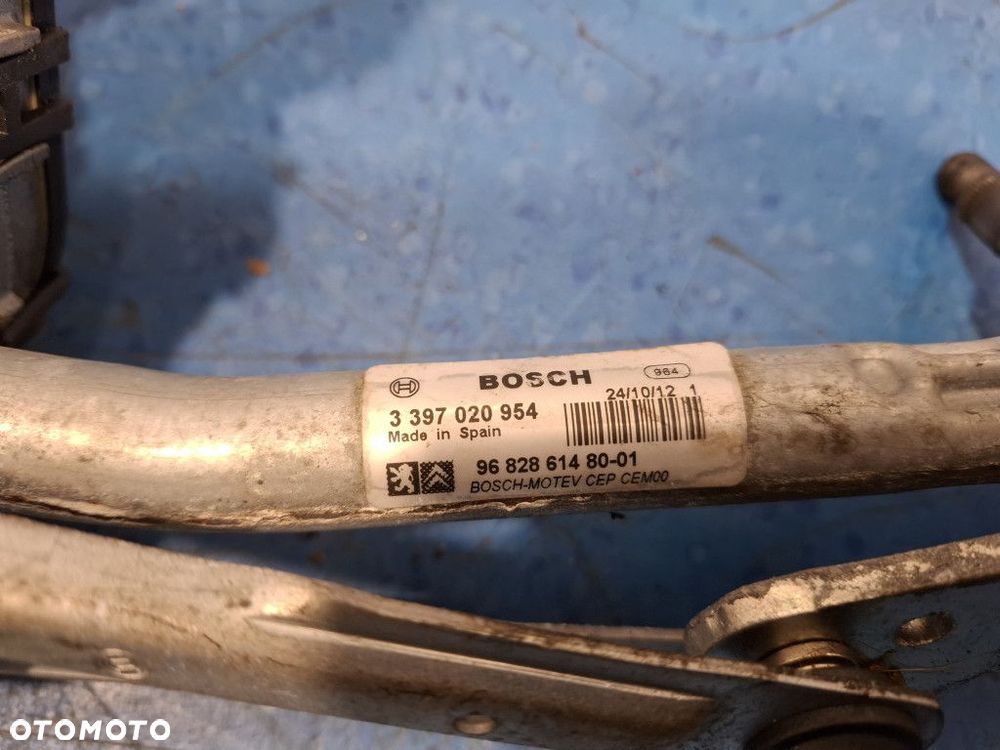 PEUGEOT PARTNER MECHANIZM SILNICZEK WYCIERACZEK PRZÓD 3397020954 - 8