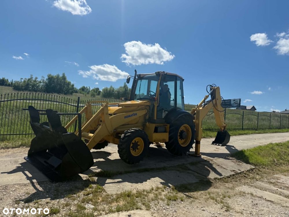 Komatsu Pełna opcja koparko-ładowarka KOMATSU WB07R, TEREX,FERMEC MF 76O - 7