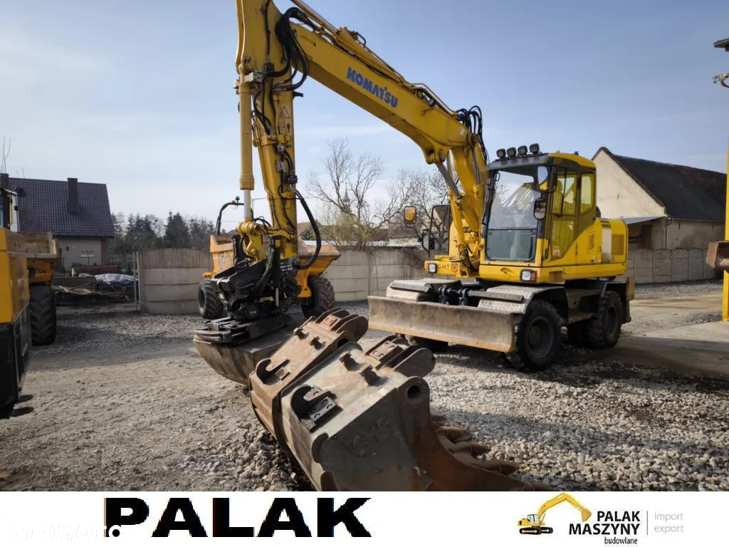 Komatsu Koparka kołowa KOMATSU PW 160-7E +ROTATOR , 2009 rok - 7