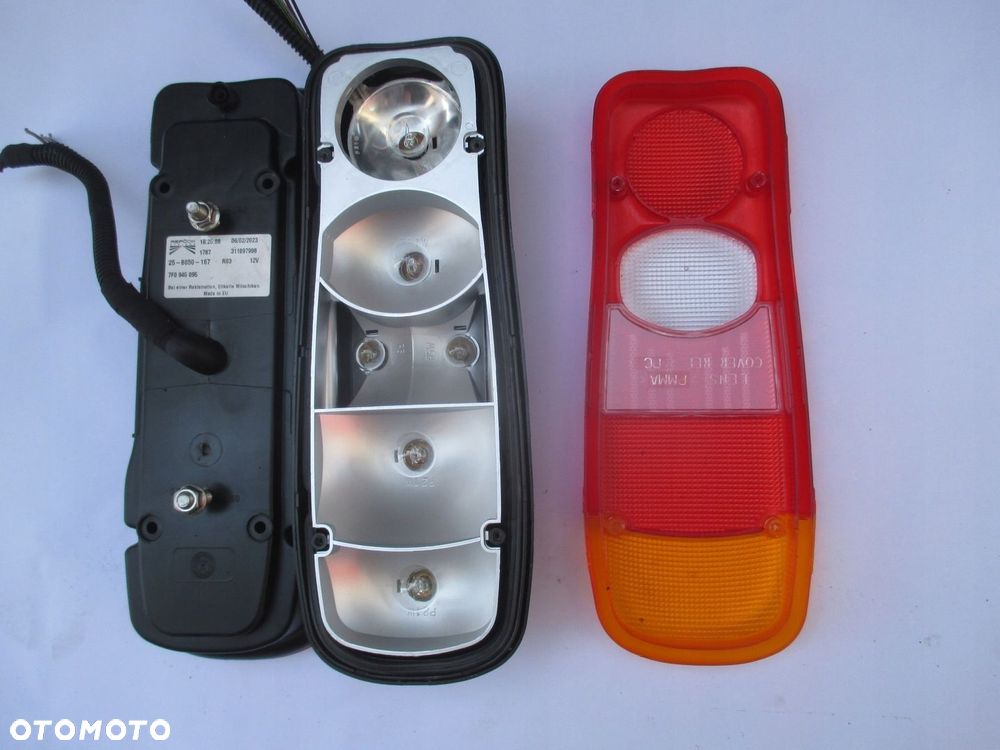 Kpl lampa tylna MASTER MOVANO IVECO rama skrzynia - 12
