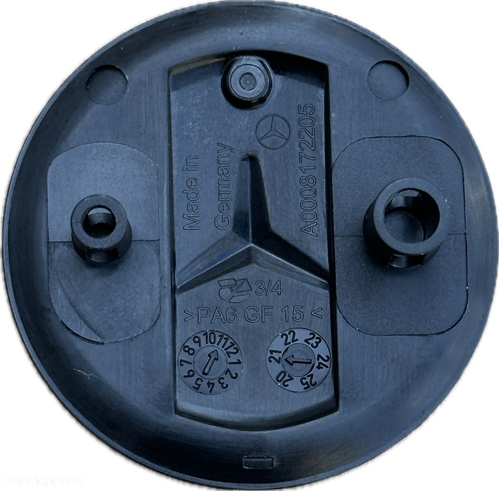 GWIAZDA LOGO EMBLEMAT ZNACZEK MASKI MERCEDES W206 AMG 0008172205 ORYGINAL - 4